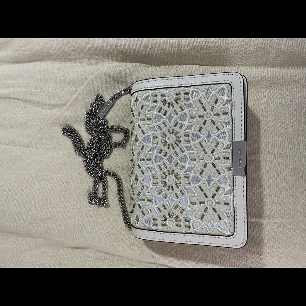 Authentic Michael Kors Clutch with detachable Chain